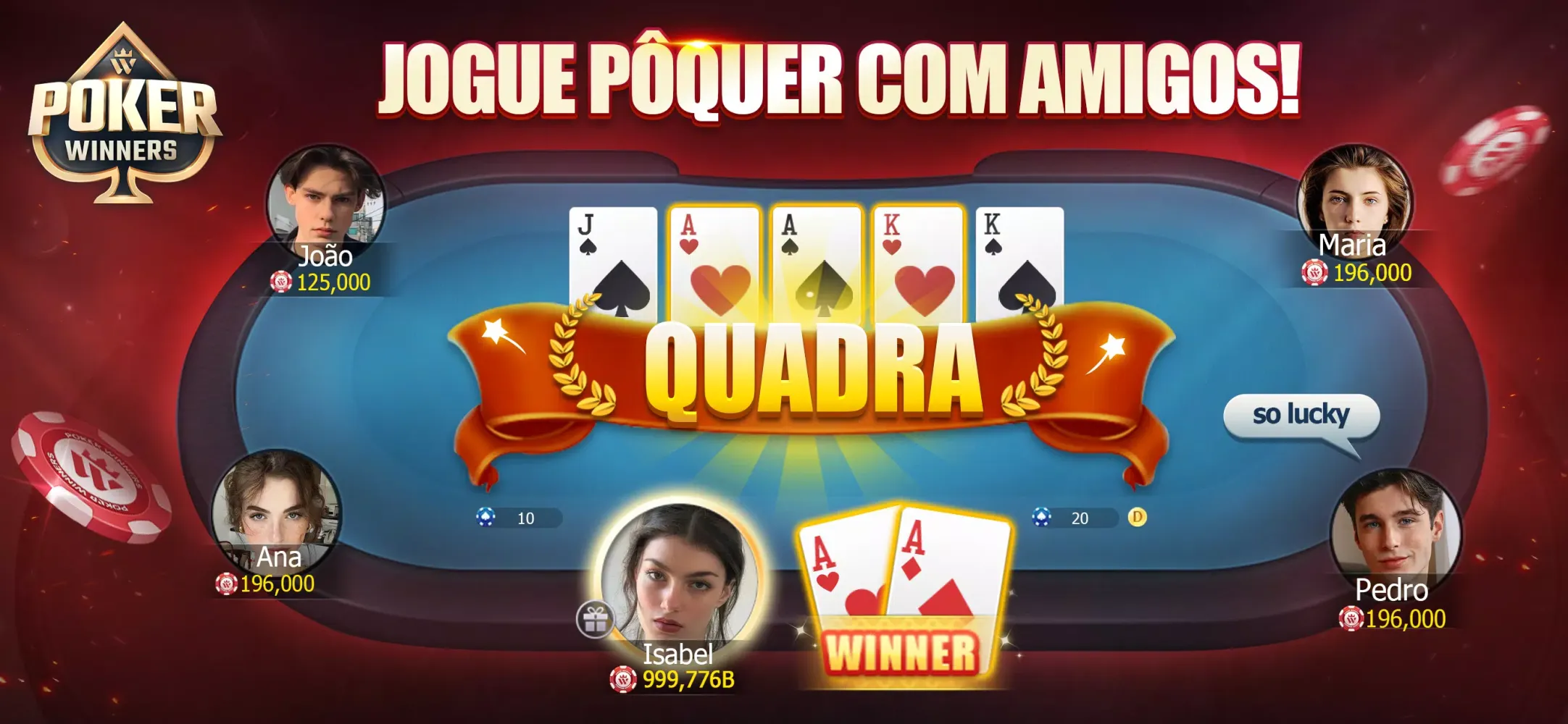Capturas de pantalla de Paulista Texas-Poker Winners