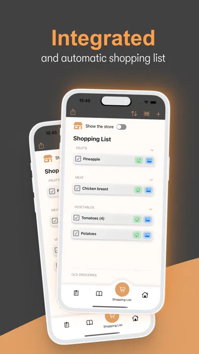 Meal Planner Grocery List应用截图