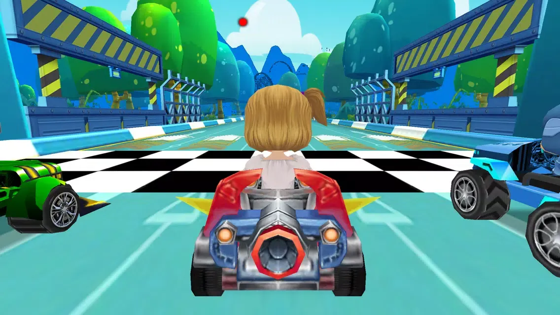 ภาพหน้าจอของ Jojo Car Rush
