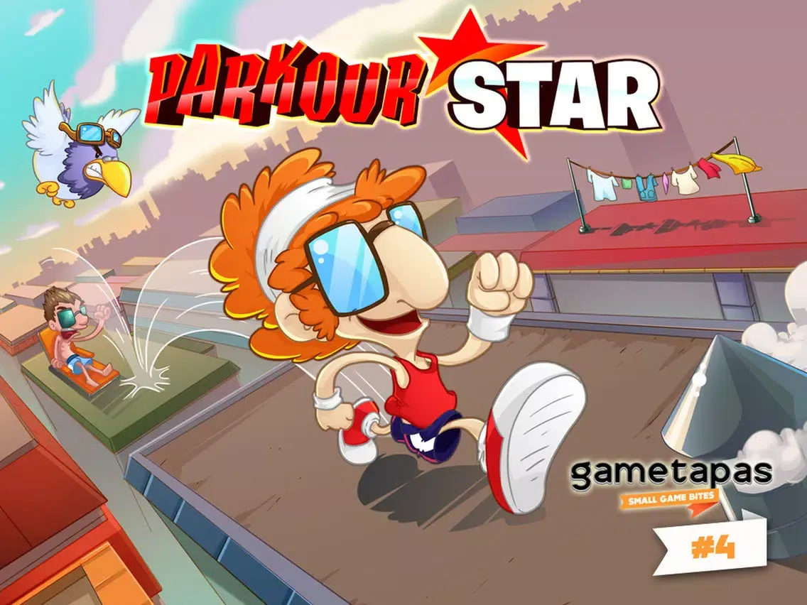 Parkour Star ( gametapas #4 ) iPad 應用截圖