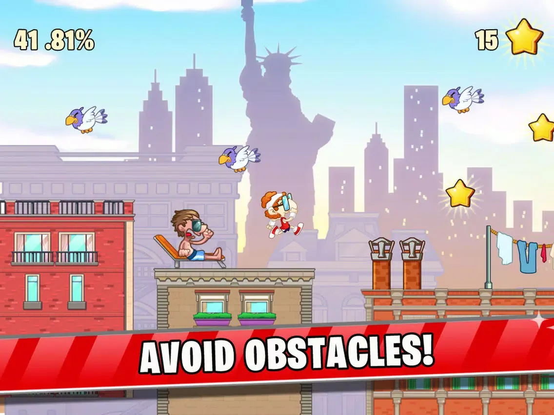Parkour Star ( gametapas #4 ) iPad 應用截圖
