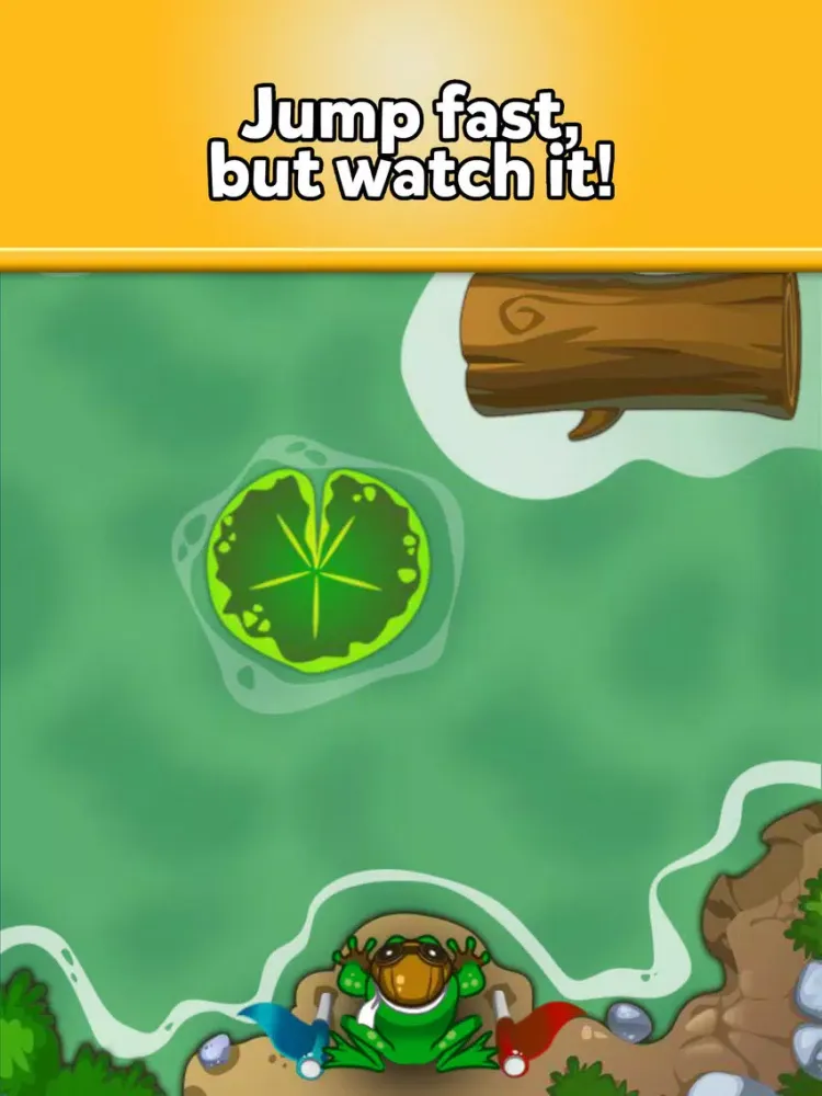 Pond Race ( gametapas #1 ) iPad  स्क्रीनशॉट