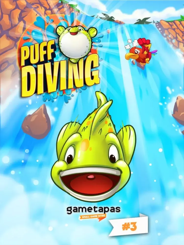 Capturas de tela do Puff Diving ( gametapas #3 ) iPad 