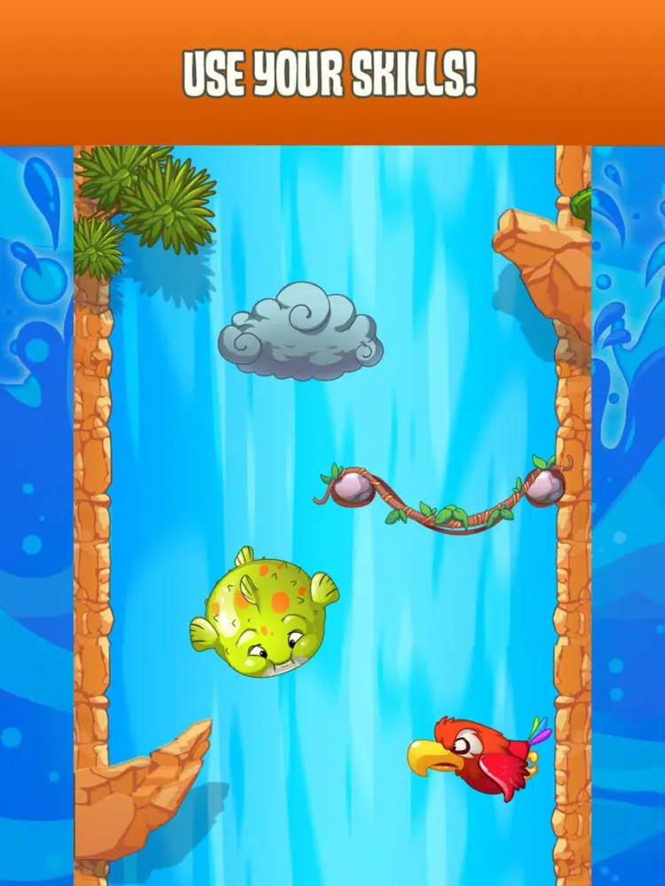 Capturas de tela do Puff Diving ( gametapas #3 ) iPad 