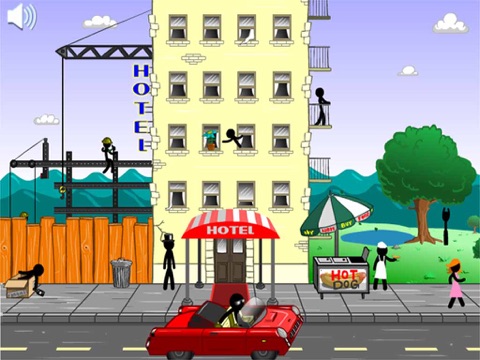 Death Click Hotel - Stickman Edition iPad  स्क्रीनशॉट