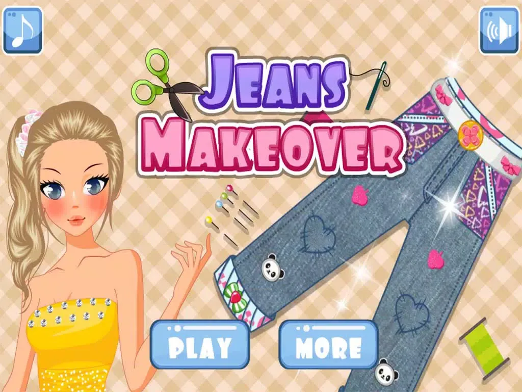 تصاویر Kids Jeans Makeover : Design & Decorate iPad 