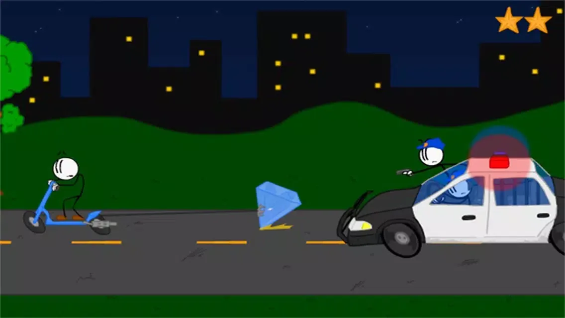 Stealing The Diamond -Stickman Ekran Görüntüleri