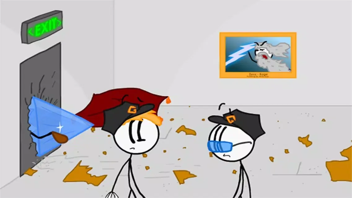 Stealing The Diamond -Stickman Ekran Görüntüleri