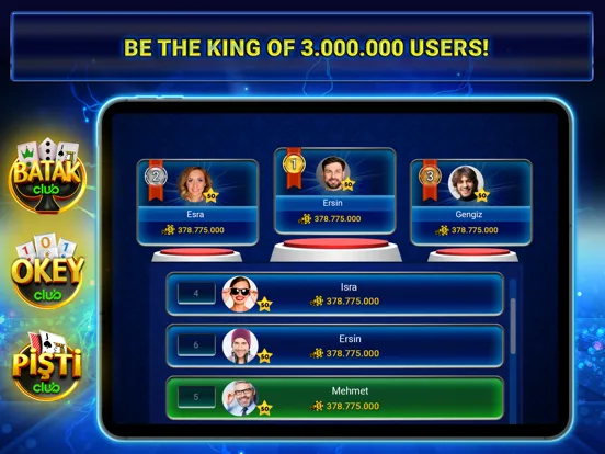 Screenshot di Batak Club: Batak Online Oyunu iPad 