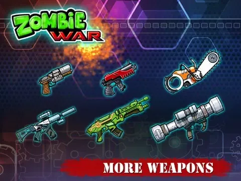 Ảnh chụp màn hình của Zombie War - Save The World iPad 
