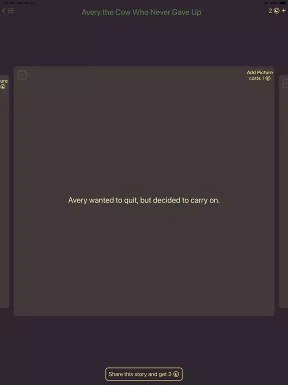 Tangkapan layar My Story Books with Lessons iPad 
