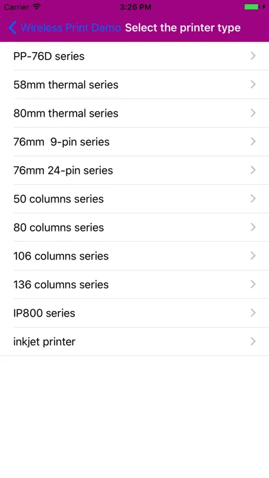 Capturas de pantalla de Wireless Print