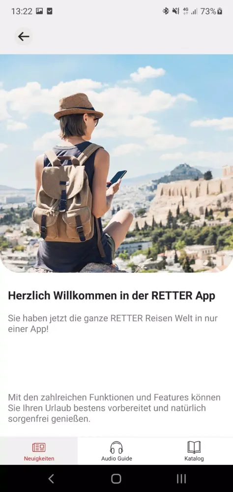 Retter Reisen App スクリーンショット