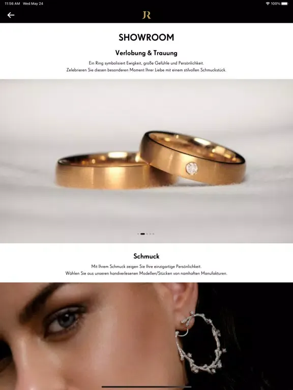 Juwelier Rindler iPad  Screenshots