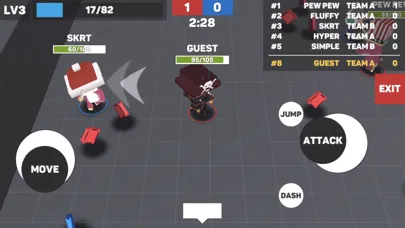 Скриншоты Fighters.io: Battle Arena
