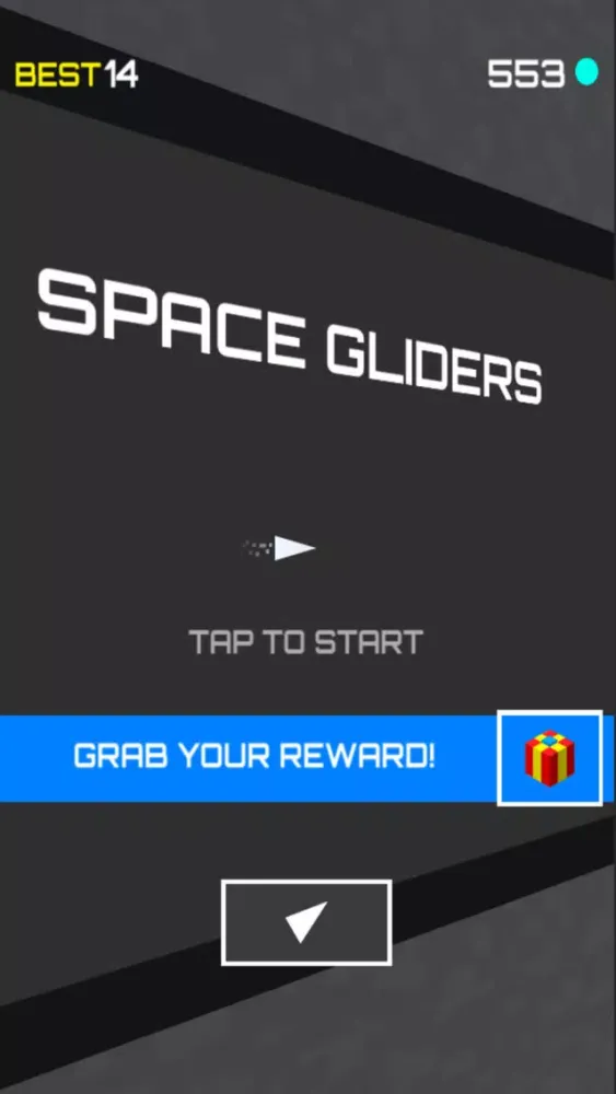 Tangkapan layar Space Gliders
