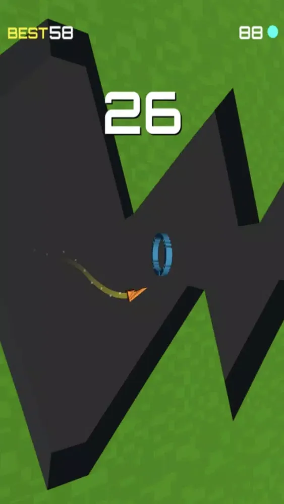 Tangkapan layar Space Gliders