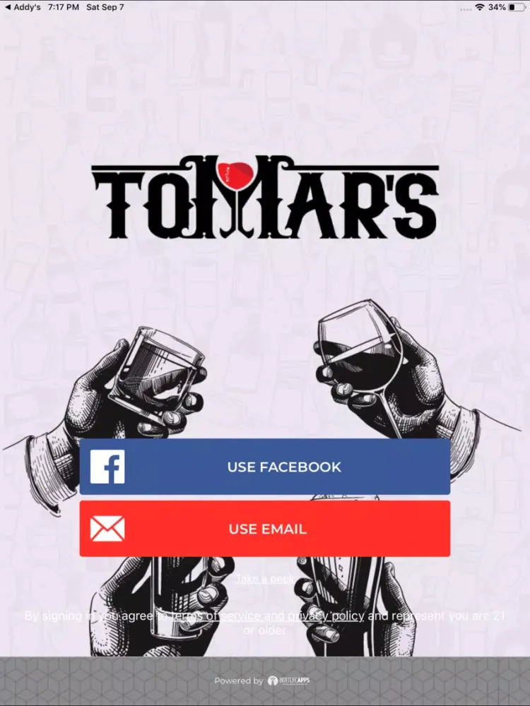 Tomar's Liquors iPad  سکرین شاٹس