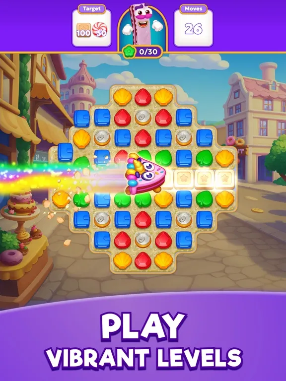 Ảnh chụp màn hình của Jolly Match - No 1 Puzzle Game iPad 