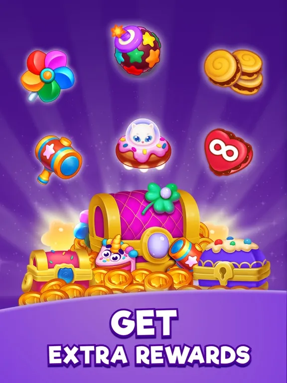 Ảnh chụp màn hình của Jolly Match - No 1 Puzzle Game iPad 
