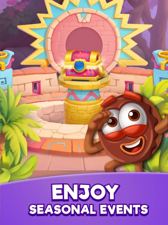 Ảnh chụp màn hình của Jolly Match - No 1 Puzzle Game iPad 