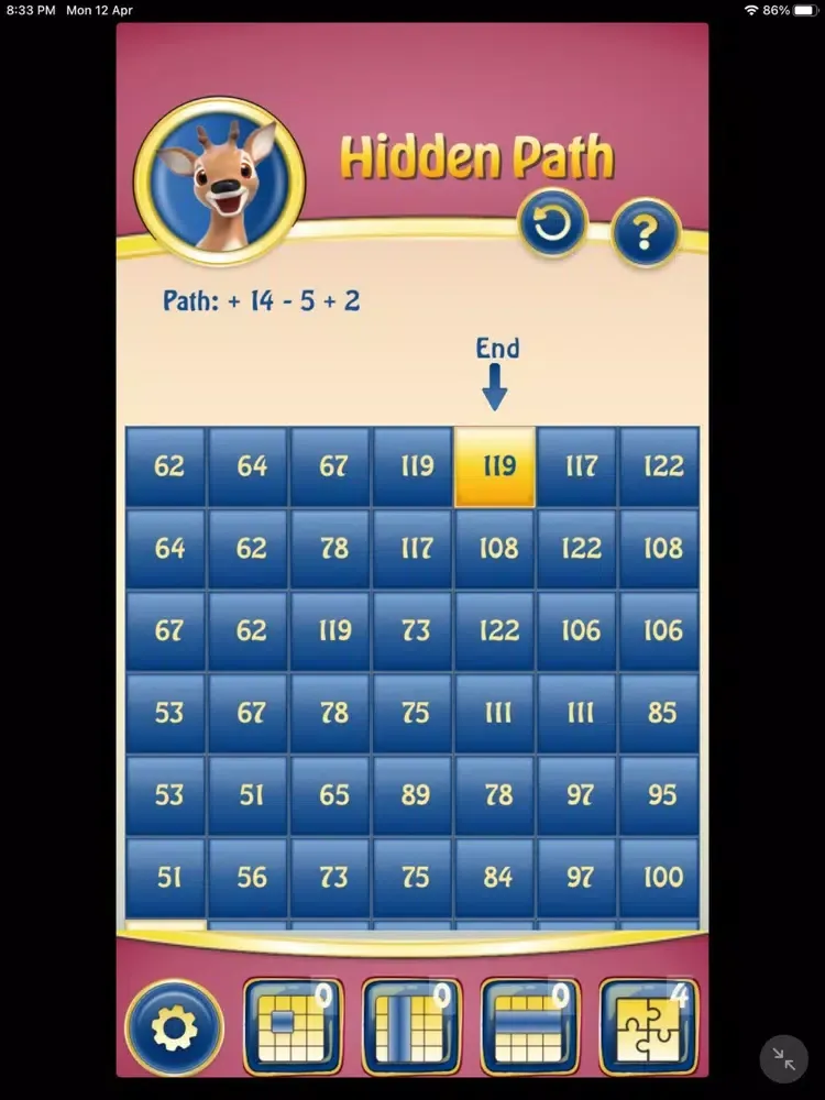 Tangkapan skrin Num wordz Puzzle Game iPad 