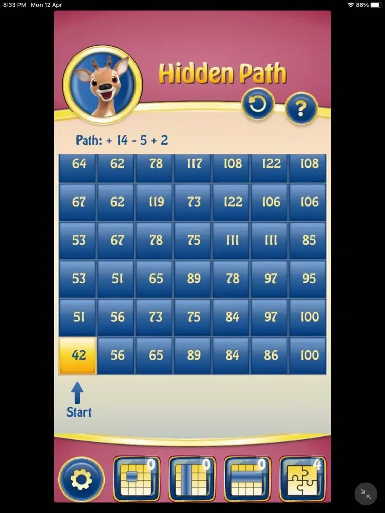 Tangkapan skrin Num wordz Puzzle Game iPad 