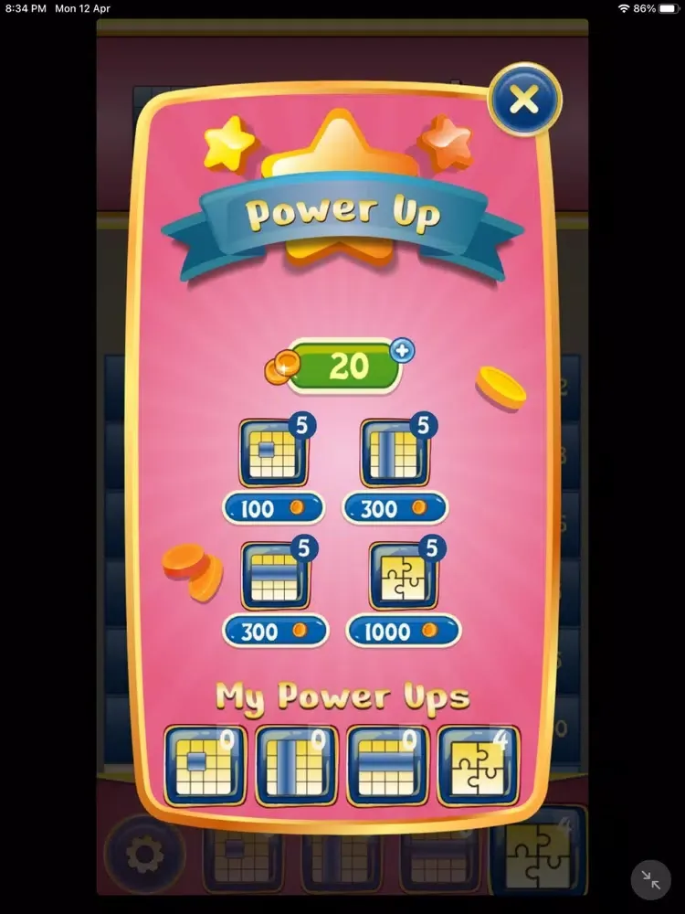 Tangkapan skrin Num wordz Puzzle Game iPad 