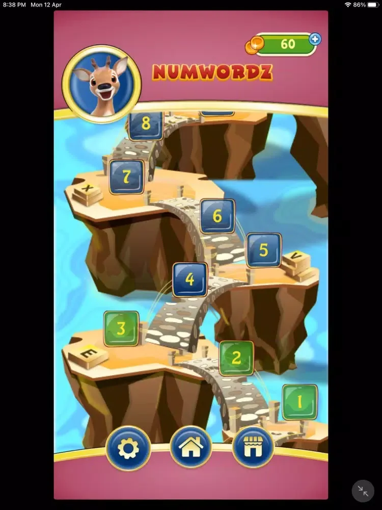 Tangkapan skrin Num wordz Puzzle Game iPad 