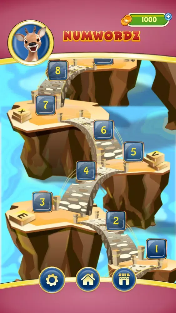 Tangkapan skrin Num wordz Puzzle Game