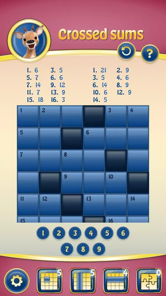 Tangkapan skrin Num wordz Puzzle Game