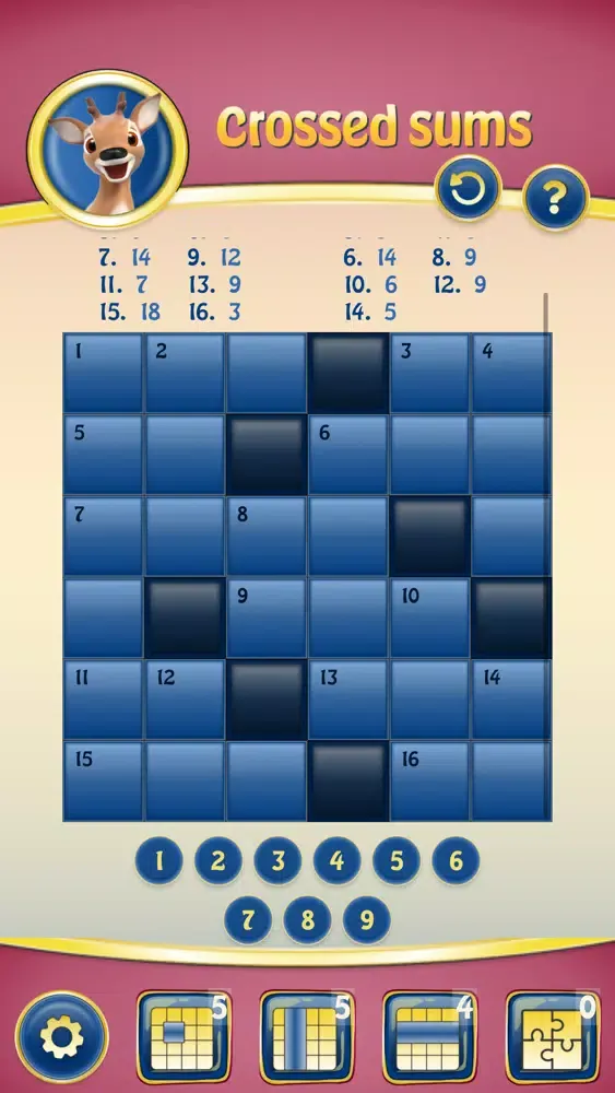 Tangkapan skrin Num wordz Puzzle Game
