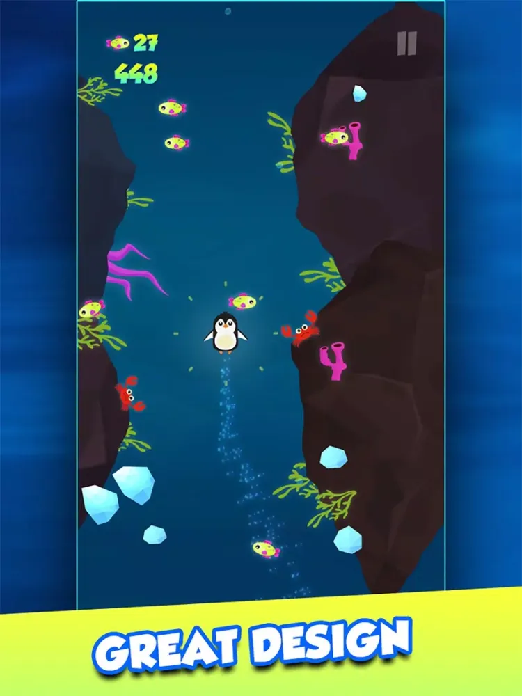 Up Up Penguin iPad  스크린샷