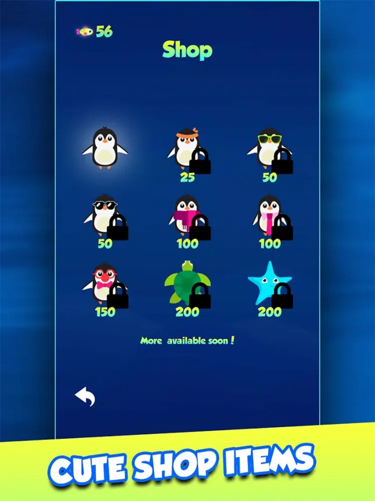 Up Up Penguin iPad  스크린샷