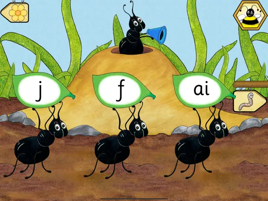 Jolly Phonics Letter Sounds iPad  스크린샷