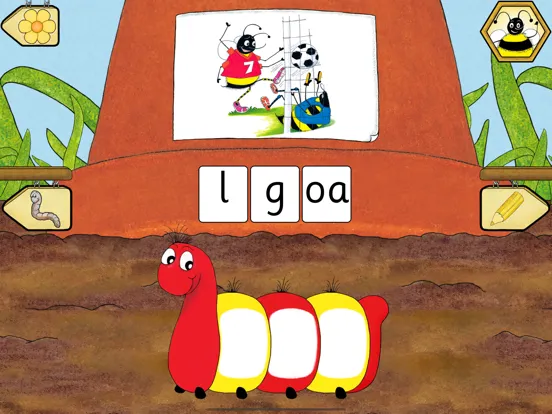 Jolly Phonics Letter Sounds iPad  스크린샷