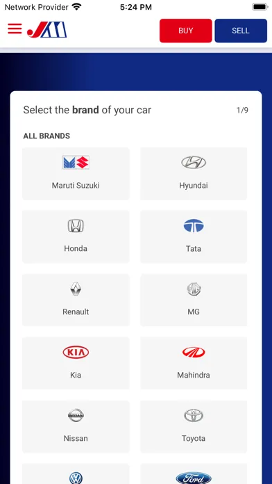 Screenshot di Jolly Motors App