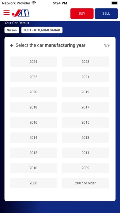 Screenshot di Jolly Motors App