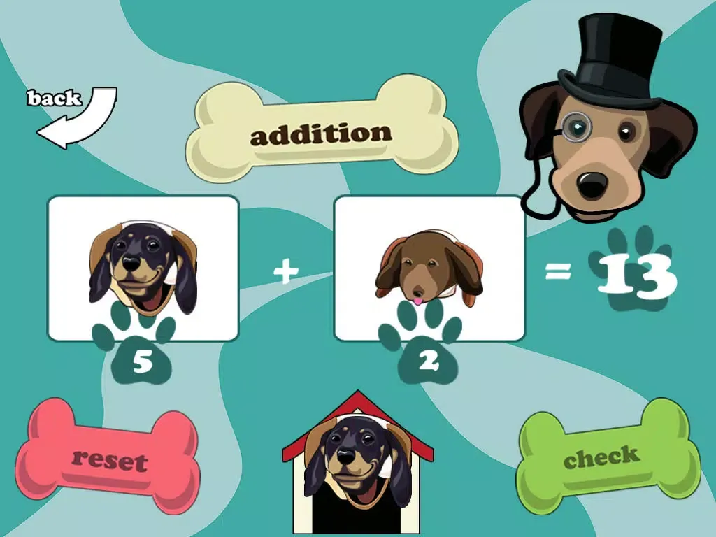 Ảnh chụp màn hình của Puppy Count iPad 
