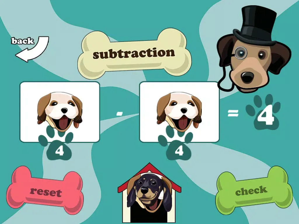 Ảnh chụp màn hình của Puppy Count iPad 
