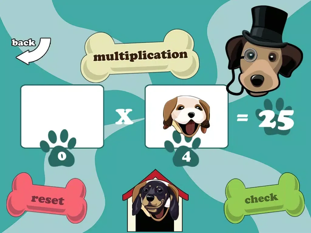 Ảnh chụp màn hình của Puppy Count iPad 