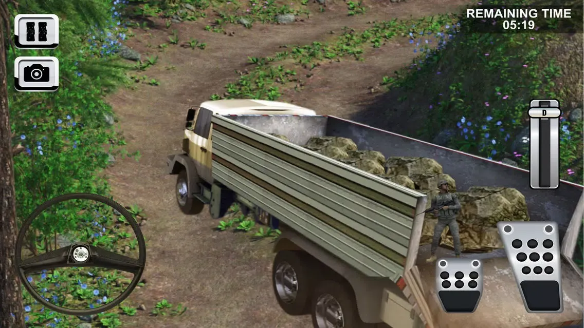 Army Cargo Truck Parking স্ক্রিনশট