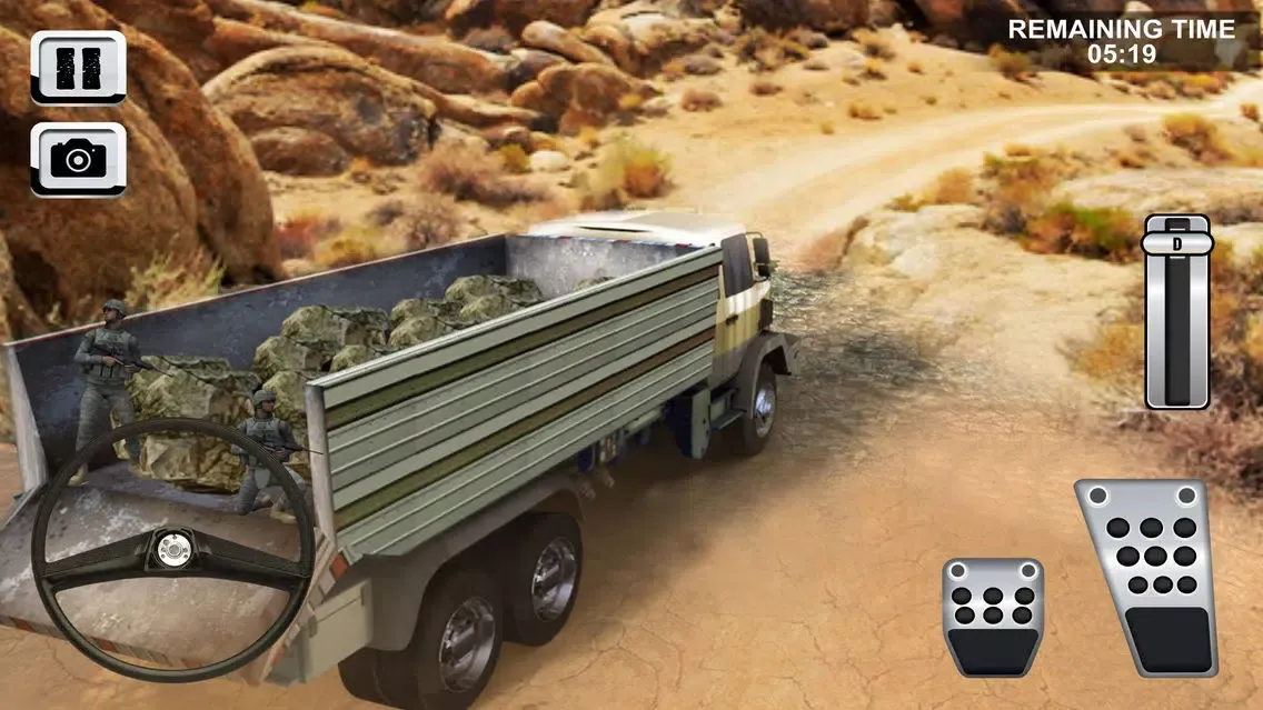 Army Cargo Truck Parking স্ক্রিনশট