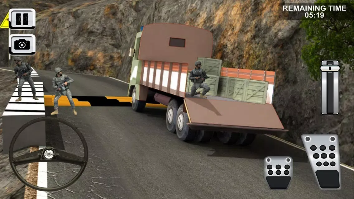 Army Cargo Truck Parking স্ক্রিনশট