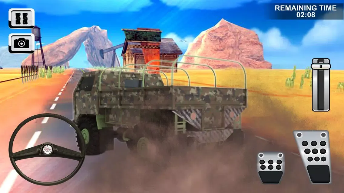 Army Cargo Truck Parking স্ক্রিনশট