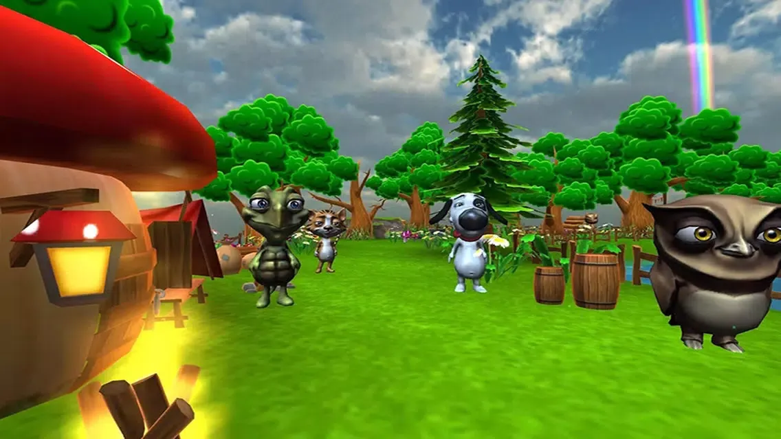 VR Talking Cat & Dog Park: Real 3D Game Screenshots