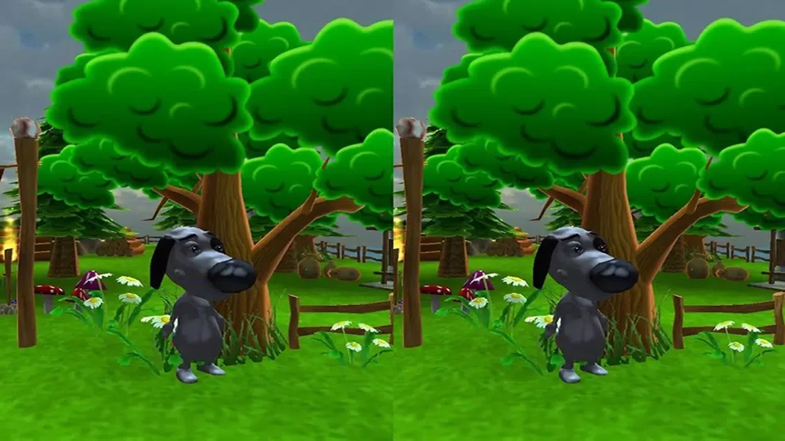 VR Talking Cat & Dog Park: Real 3D Game Screenshots