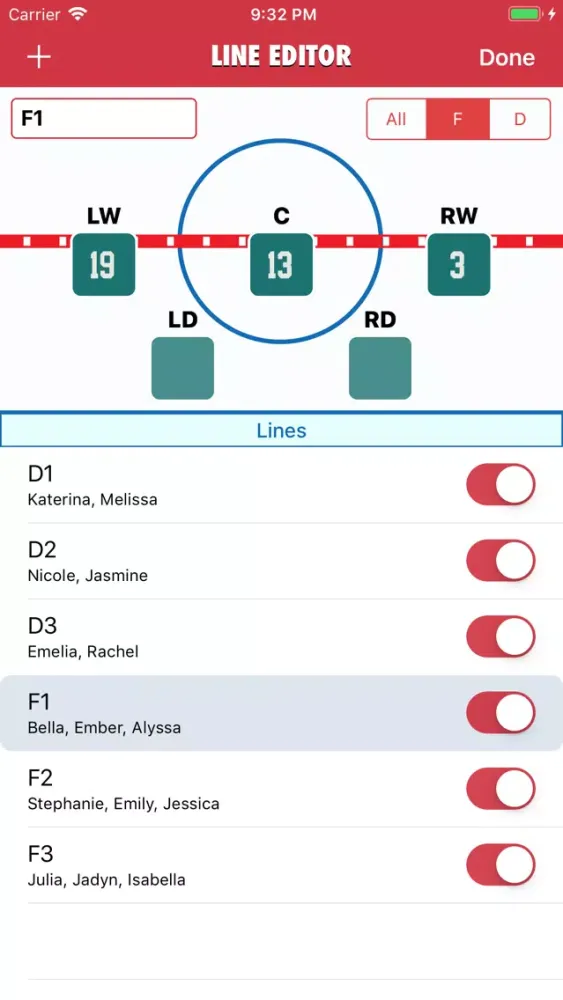 Goaliath Hockey Stats Tracker Ekran Görüntüleri