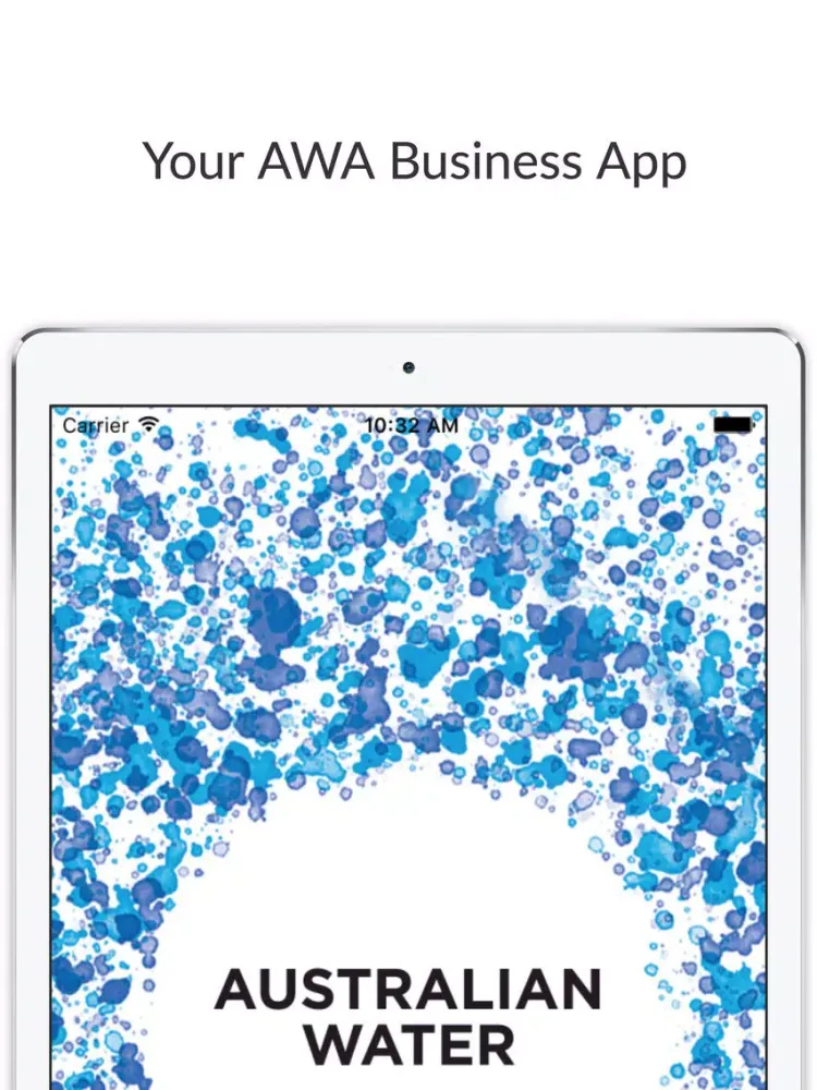 تصاویر Australian Water Association iPad 
