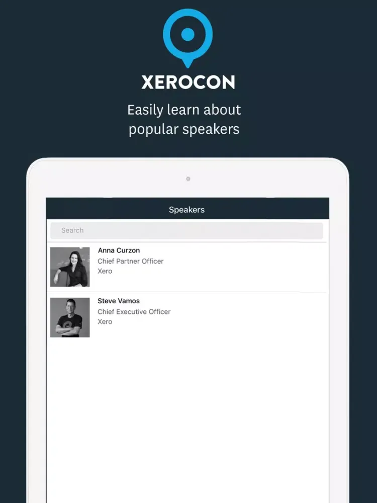 Captures d'écran de Xerocon iPad 